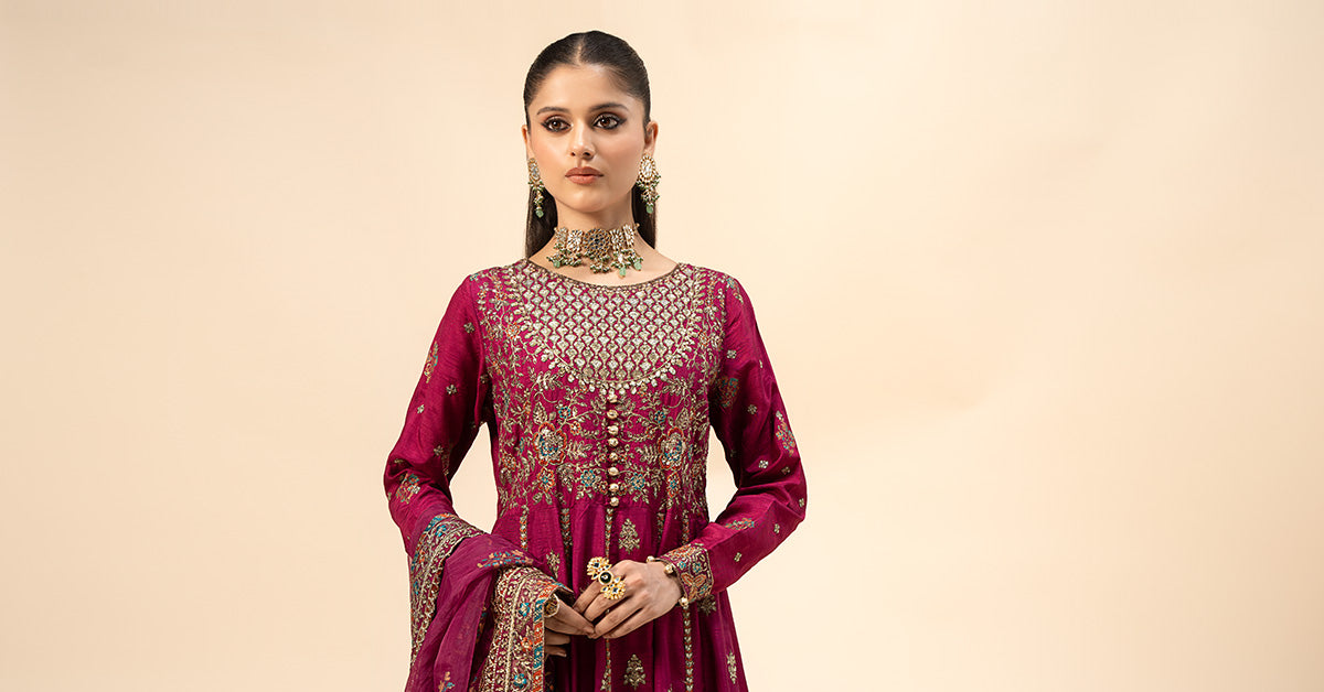 Maira B | Ready to Wear | SF-W24-65 - by - Libasekhas UK - Registered Vendor of : Maria B - 100% Original Designer Dresss