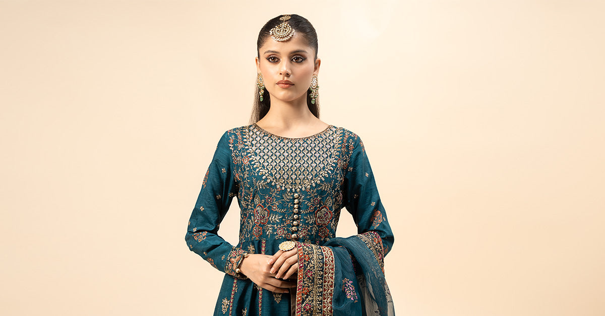 Maira B | Ready to Wear | SF-W24-65 - by - Libasekhas UK - Registered Vendor of : Maria B - 100% Original Designer Dresss