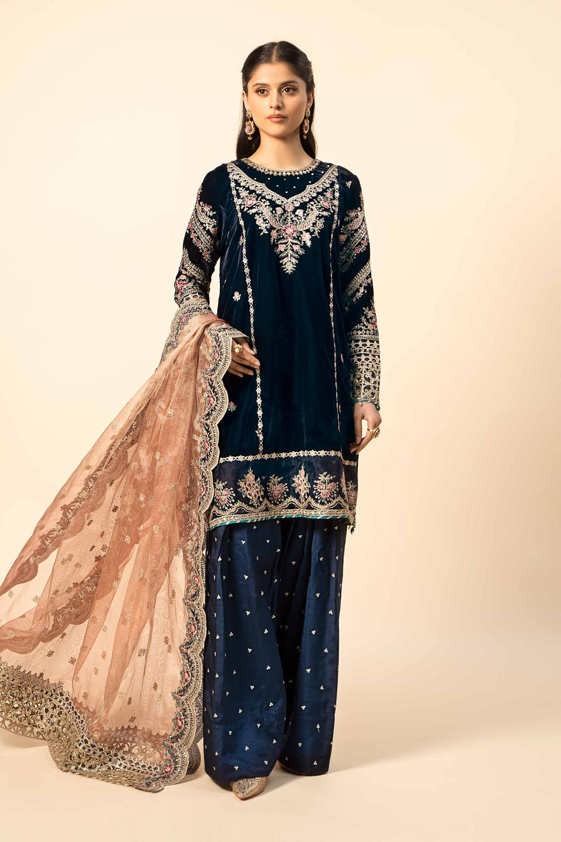 Maira B | Ready to Wear | SF-W24-80 - by - Libasekhas UK - Registered Vendor of : Maria B - 100% Original Designer Dresss