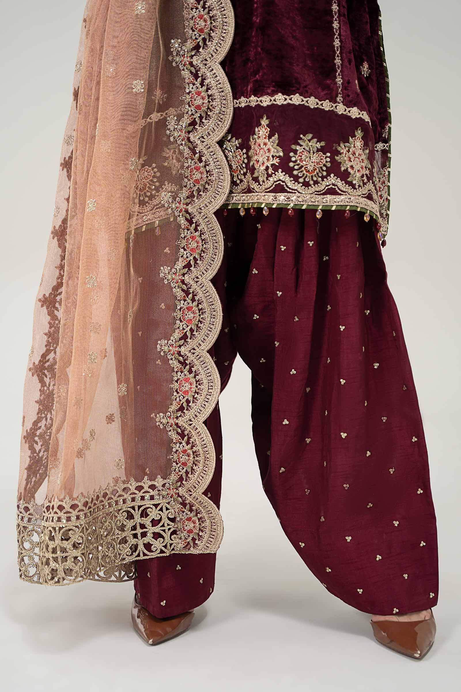 Maira B | Ready to Wear | SF-W24-80 - by - Libasekhas UK - Registered Vendor of : Maria B - 100% Original Designer Dresss