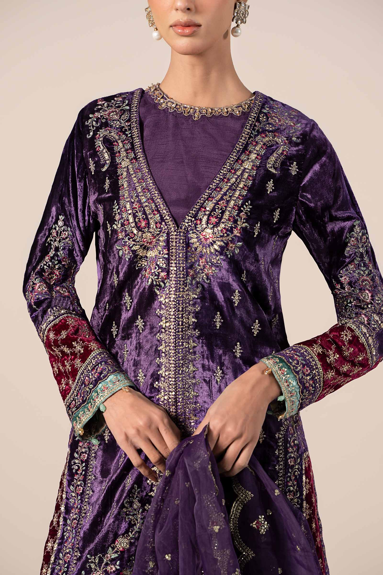 Maira B | Ready to Wear | SF-W24-81 - by - Libasekhas UK - Registered Vendor of : Maria B - 100% Original Designer Dresss