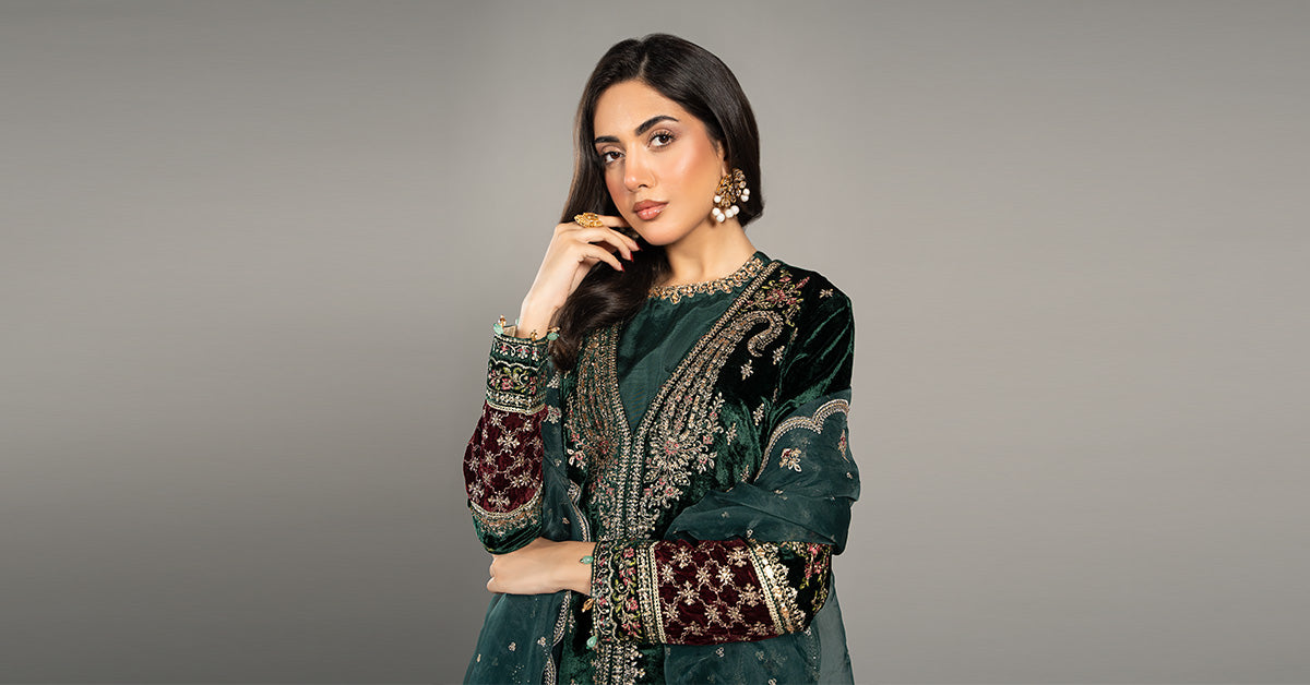 Maira B | Ready to Wear | SF-W24-81 - by - Libasekhas UK - Registered Vendor of : Maria B - 100% Original Designer Dresss