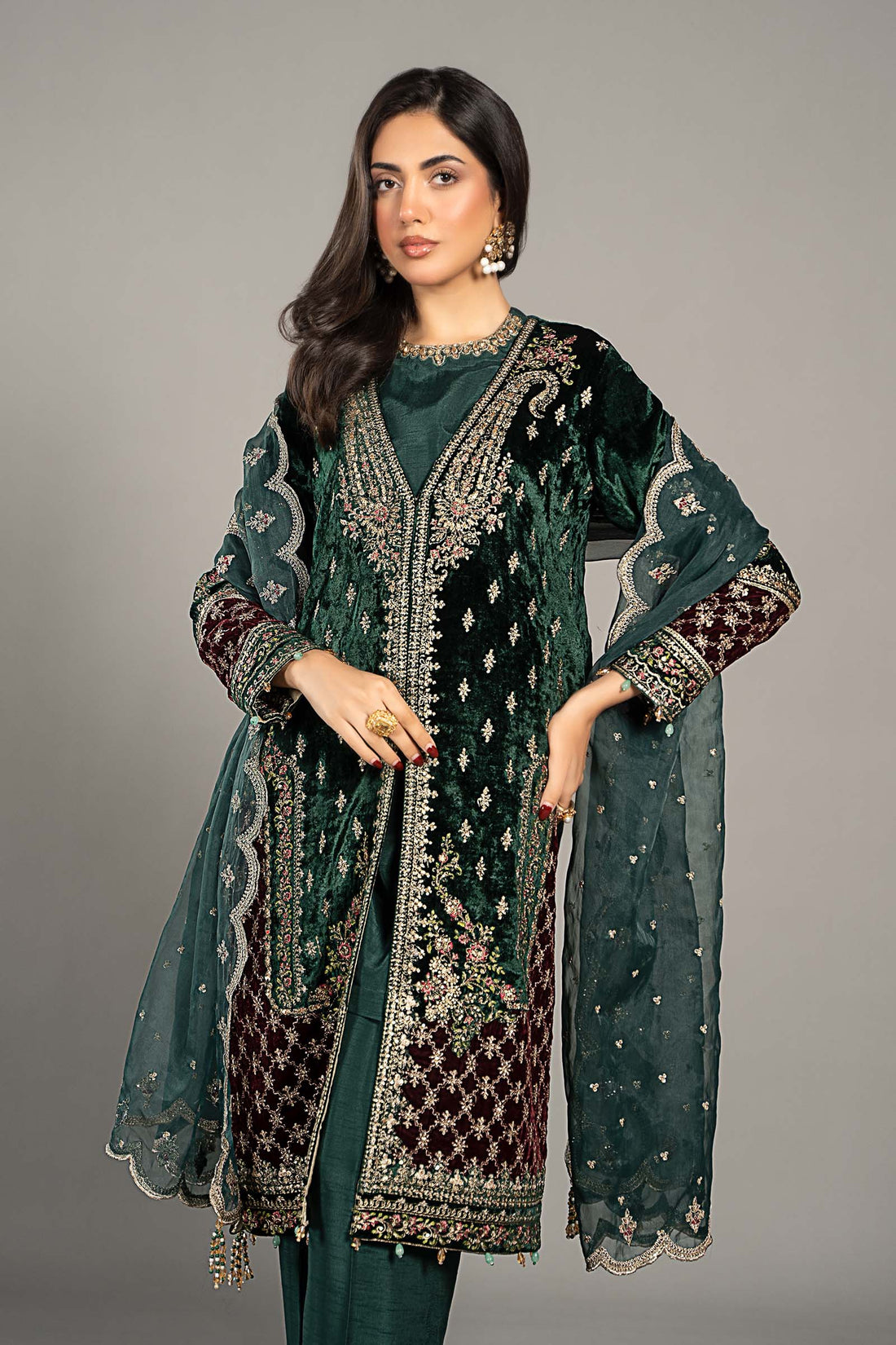 Maira B | Ready to Wear | SF-W24-81 - by - Libasekhas UK - Registered Vendor of : Maria B - 100% Original Designer Dresss