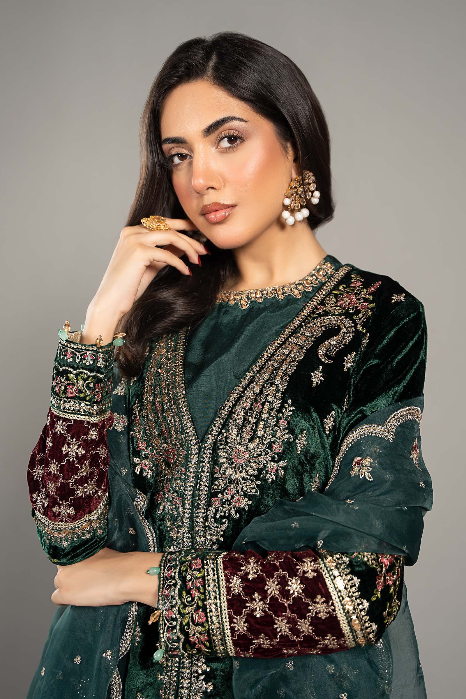 Maira B | Ready to Wear | SF-W24-81 - by - Libasekhas UK - Registered Vendor of : Maria B - 100% Original Designer Dresss