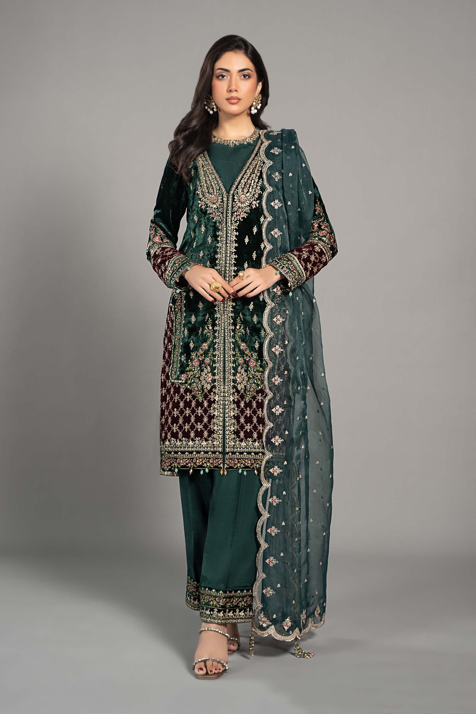 Maira B | Ready to Wear | SF-W24-81 - by - Libasekhas UK - Registered Vendor of : Maria B - 100% Original Designer Dresss
