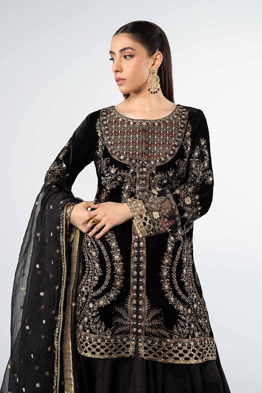 Maira B | Ready to Wear | SF-W24-87 - by - Libasekhas UK - Registered Vendor of : Maria B - 100% Original Designer Dresss
