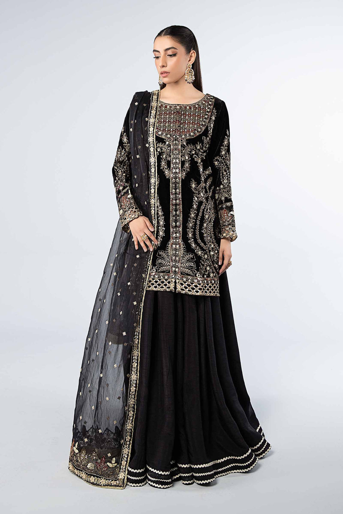 Maira B | Ready to Wear | SF-W24-87 - by - Libasekhas UK - Registered Vendor of : Maria B - 100% Original Designer Dresss