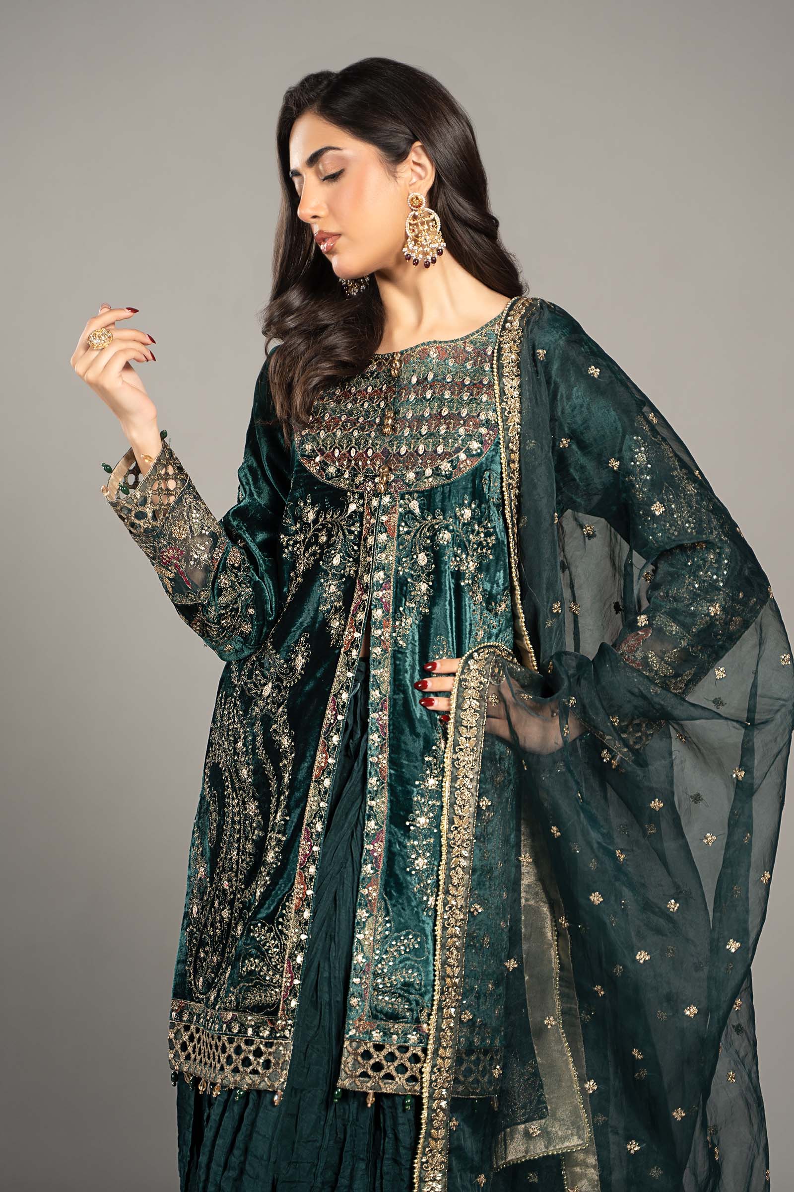 Maira B | Ready to Wear | SF-W24-87 - by - Libasekhas UK - Registered Vendor of : Maria B - 100% Original Designer Dresss