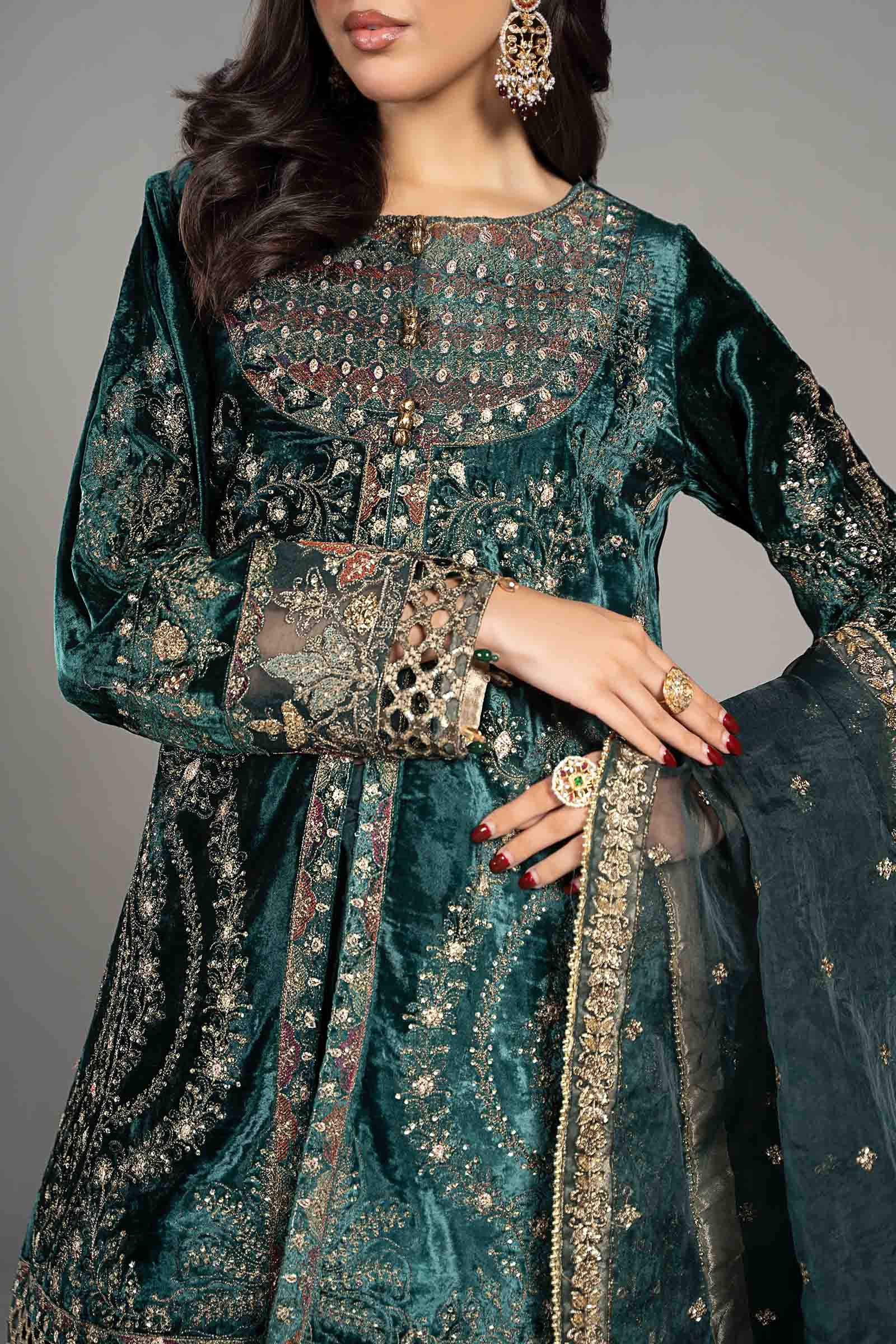 Maira B | Ready to Wear | SF-W24-87 - by - Libasekhas UK - Registered Vendor of : Maria B - 100% Original Designer Dresss