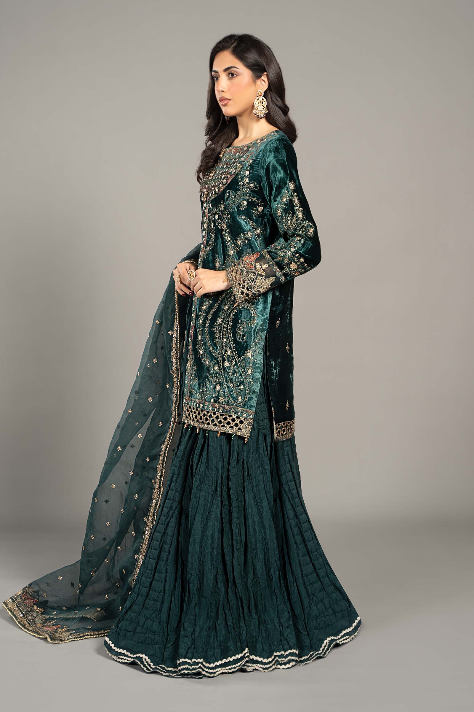 Maira B | Ready to Wear | SF-W24-87 - by - Libasekhas UK - Registered Vendor of : Maria B - 100% Original Designer Dresss