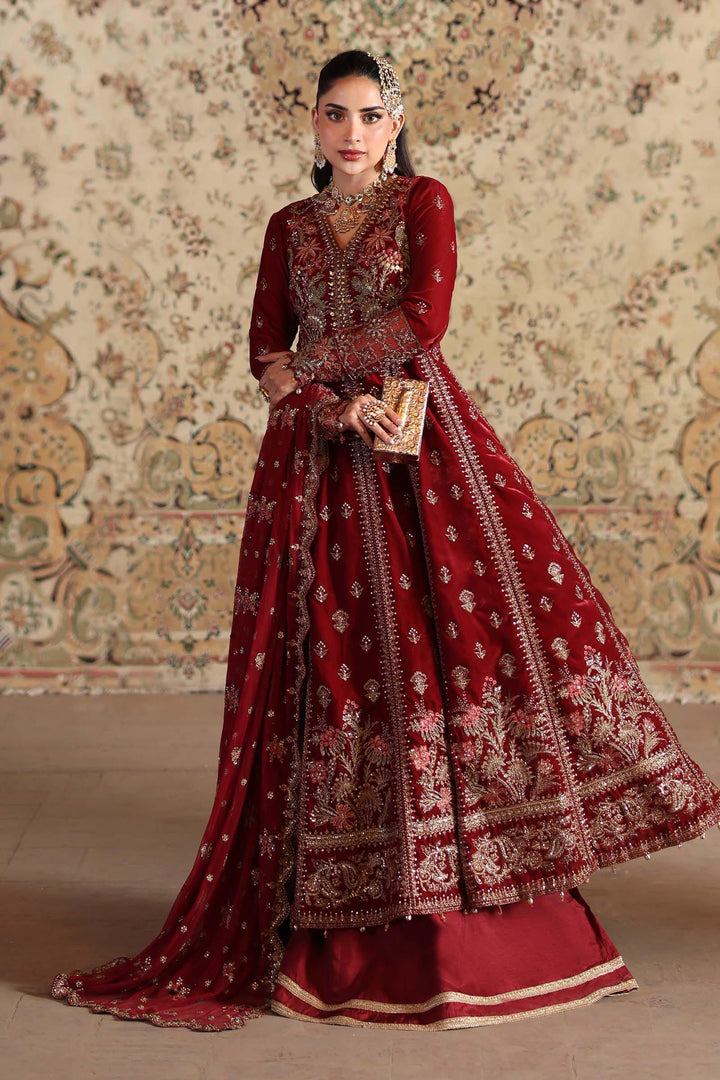 Maria B | Shehnai Luxury Formals | SF-W25-01 - by Libasekhas UK - Registered Vendor of : Maria B - 100% Original Designer Dress