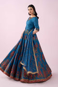 Maria B | Luxury Formals | SF-EF26-04-Blue - by Libasekhas UK - Registered Vendor of : Maria B - 100% Original Designer Dress