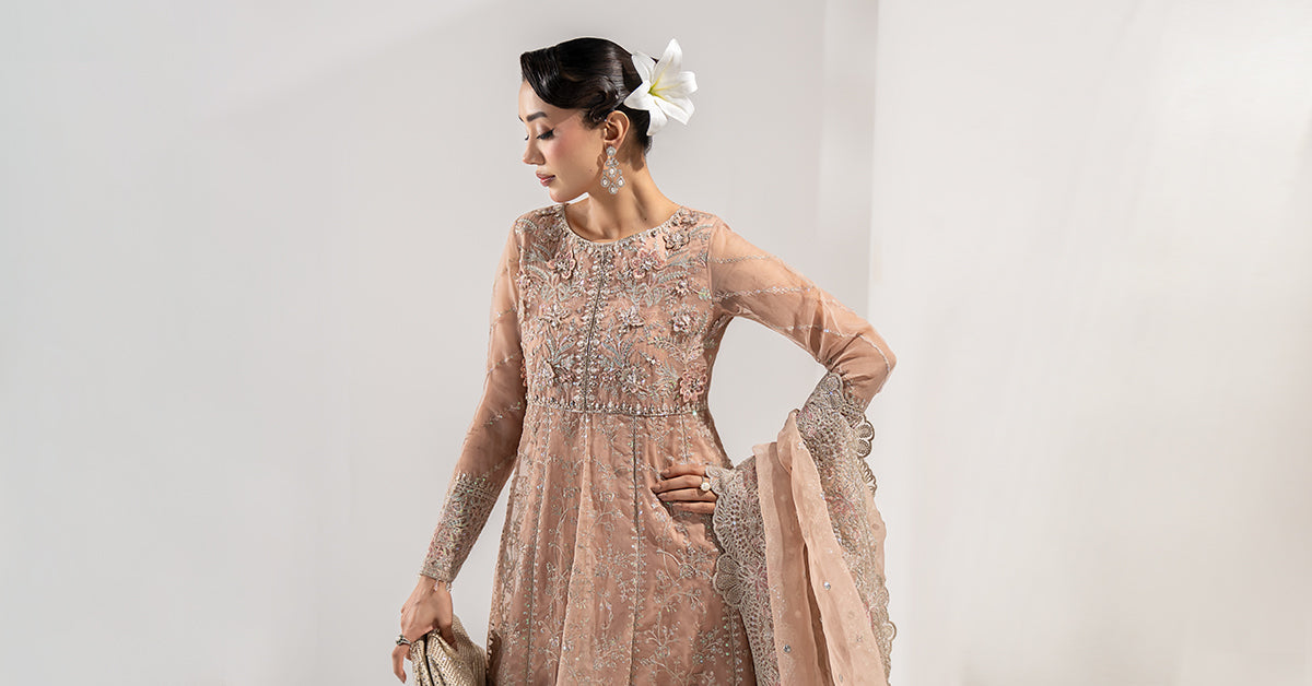 Maria B | Shehnai Luxury Formals | SF-W25-40 - by Libasekhas UK - Registered Vendor of : Maria B - 100% Original Designer Dress