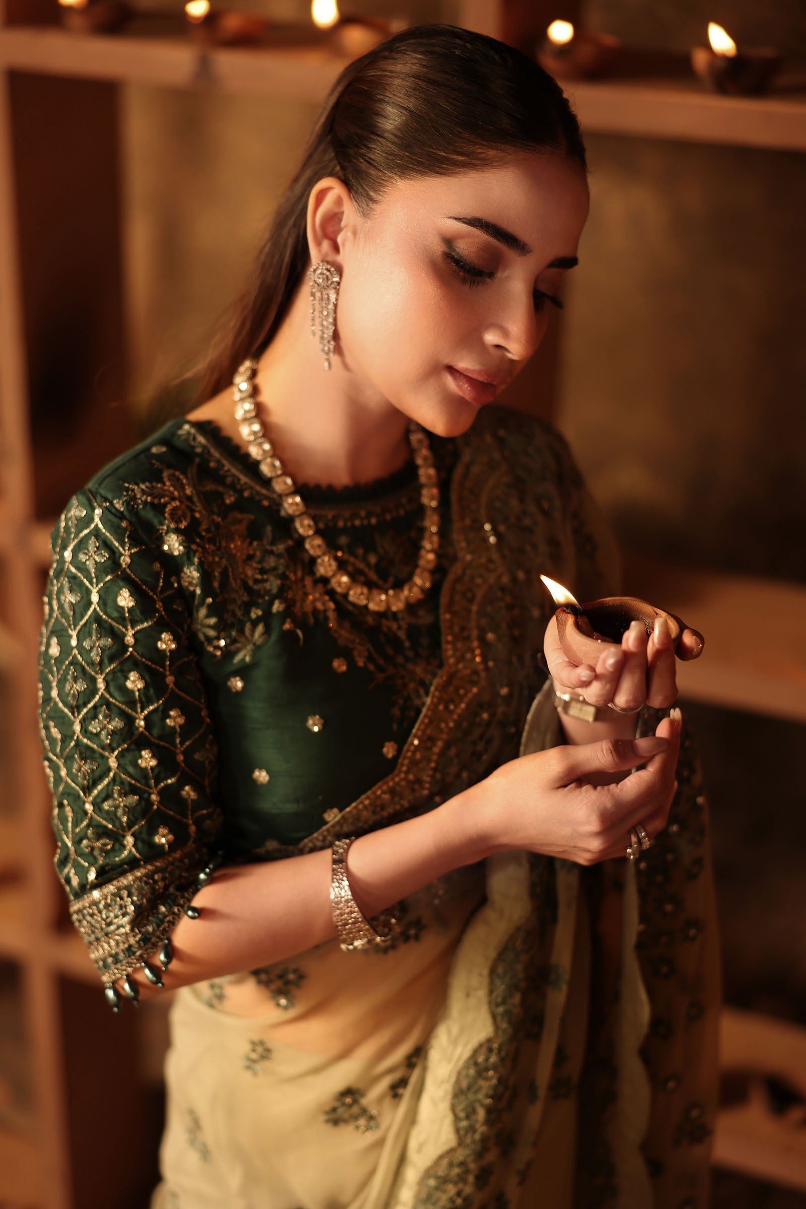 Maria B | Shehnai Luxury Formals | SF-W25-36 - by Libasekhas UK - Registered Vendor of : Maria B - 100% Original Designer Dress