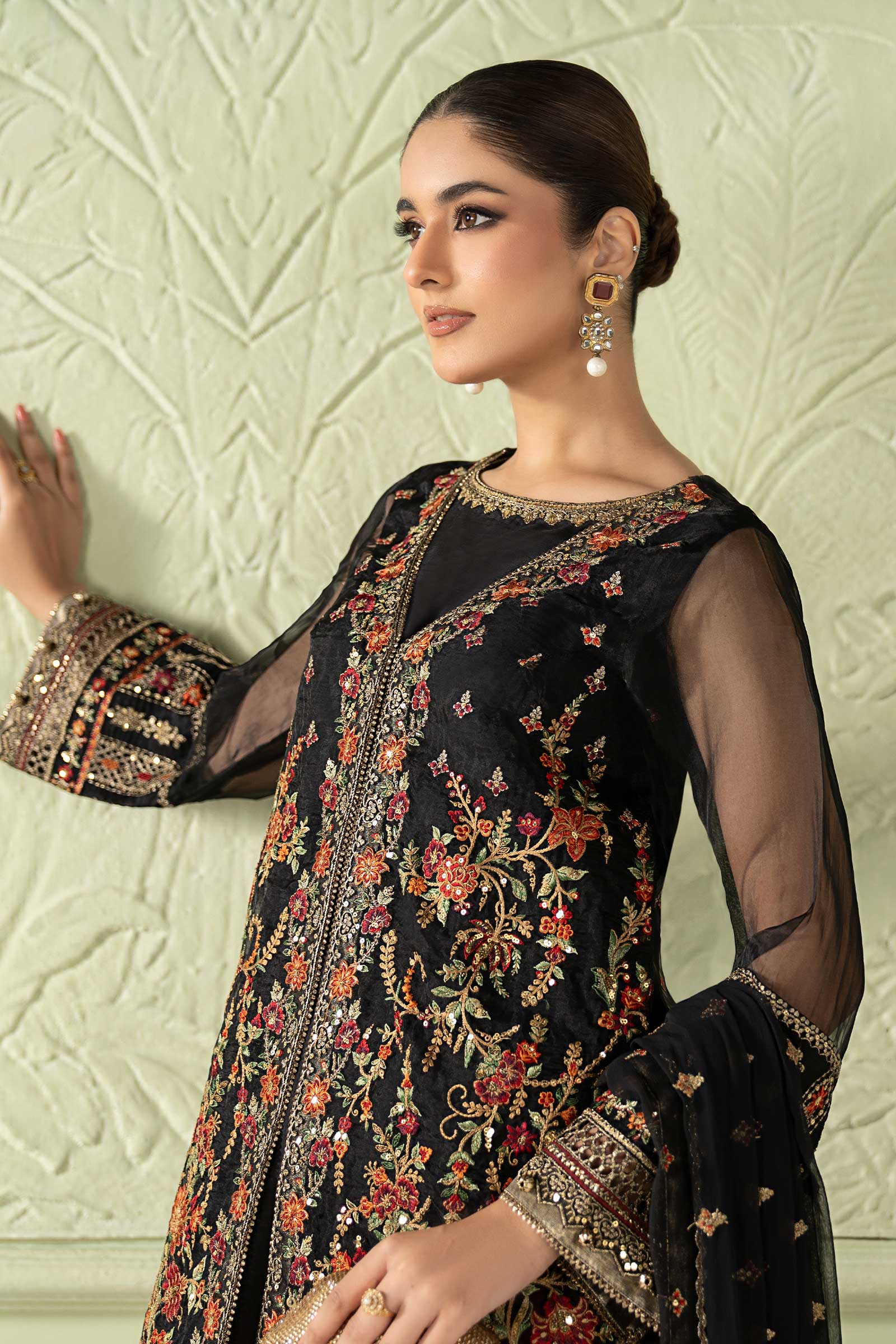 Maria b | Luxury Formal | SF-W25-56 - by Libasekhas UK - Registered Vendor of : Maria B - 100% Original Designer Dress
