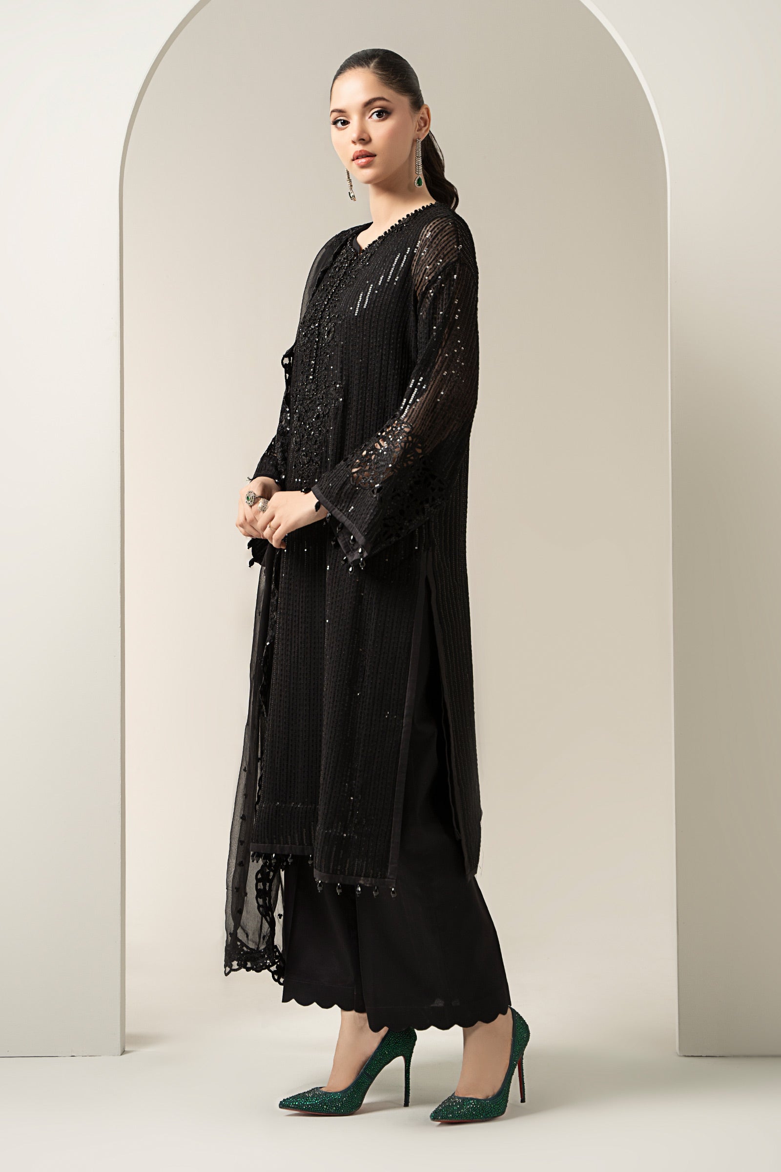 Maria B | Formal Wears | SF-EA25-03 - by - Libasekhas UK - Registered Vendor of : Maria B - 100% Original Designer Dresss