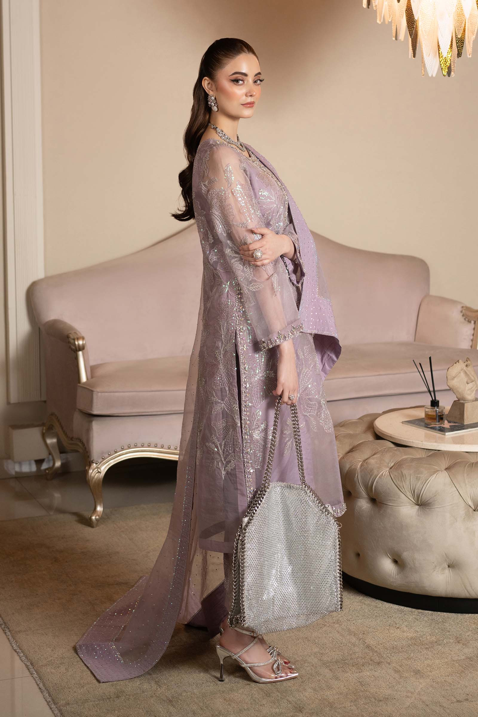 Maria B | Formal Wears | SF-EF25-15 - by - Libasekhas UK - Registered Vendor of : Maria B - 100% Original Designer Dresss