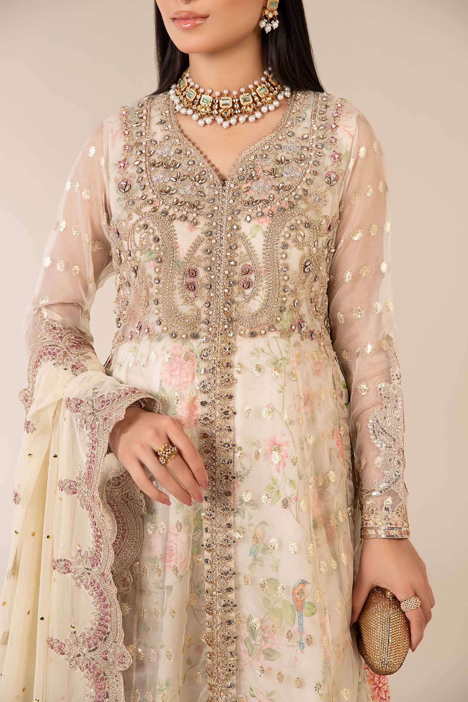 Maria B | Formal Wears | SF-EF25-37 - by - Libasekhas UK - Registered Vendor of : Maria B - 100% Original Designer Dresss