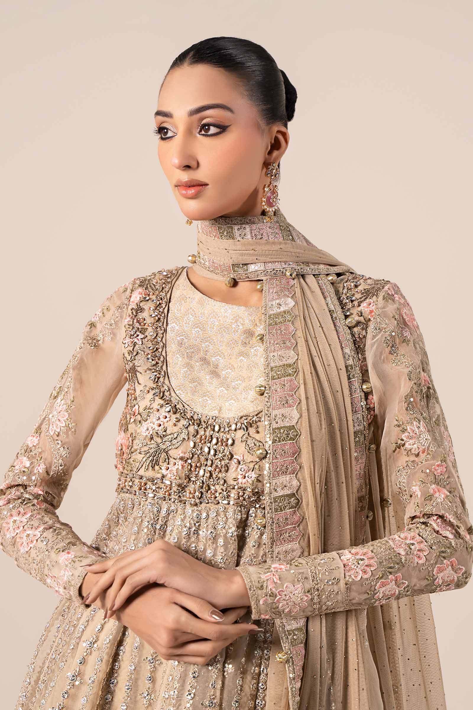 Maira B | Ready to Wear | SF-EF25-43 - by - Libasekhas UK - Registered Vendor of : Maria B - 100% Original Designer Dresss