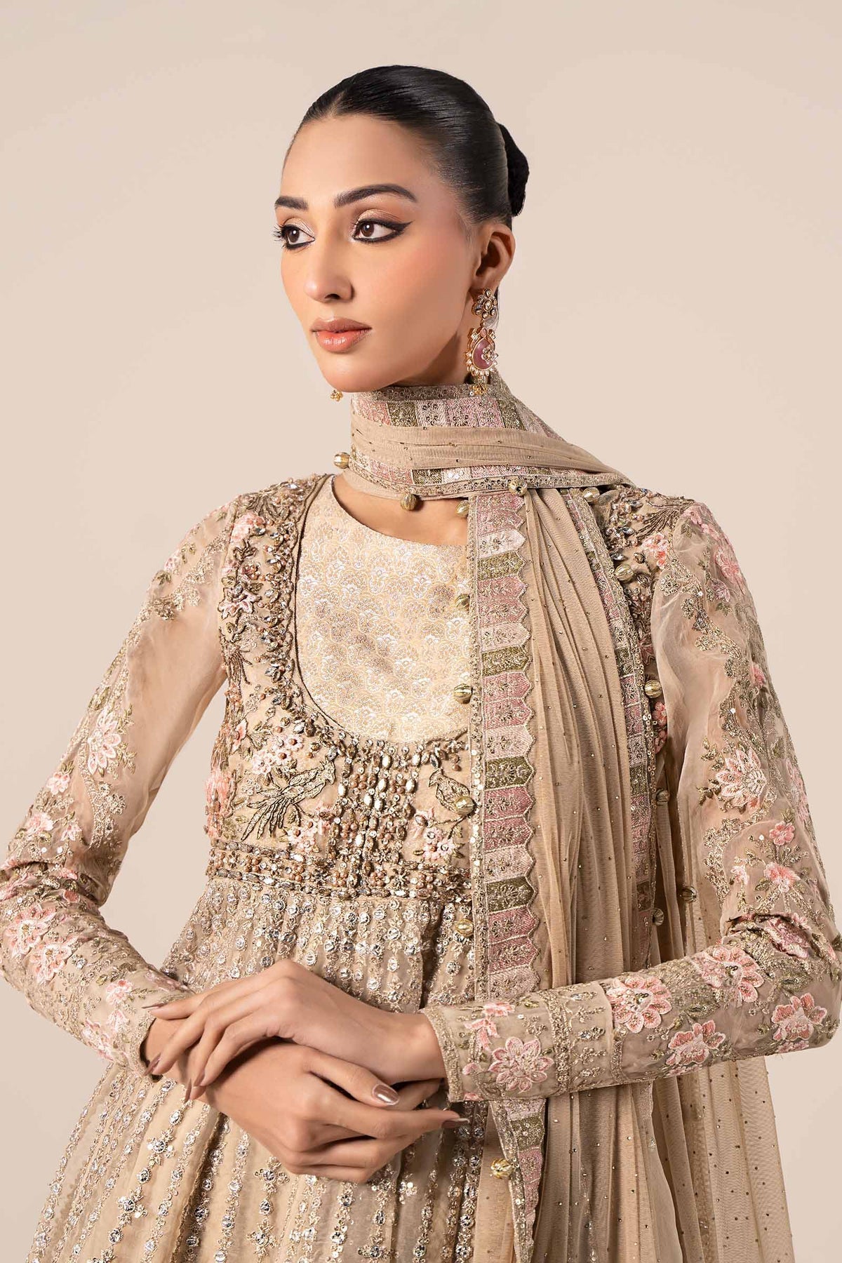 Maria B | Formal Wears | SF-EF25-43 - by - Libasekhas UK - Registered Vendor of : Maria B - 100% Original Designer Dresss