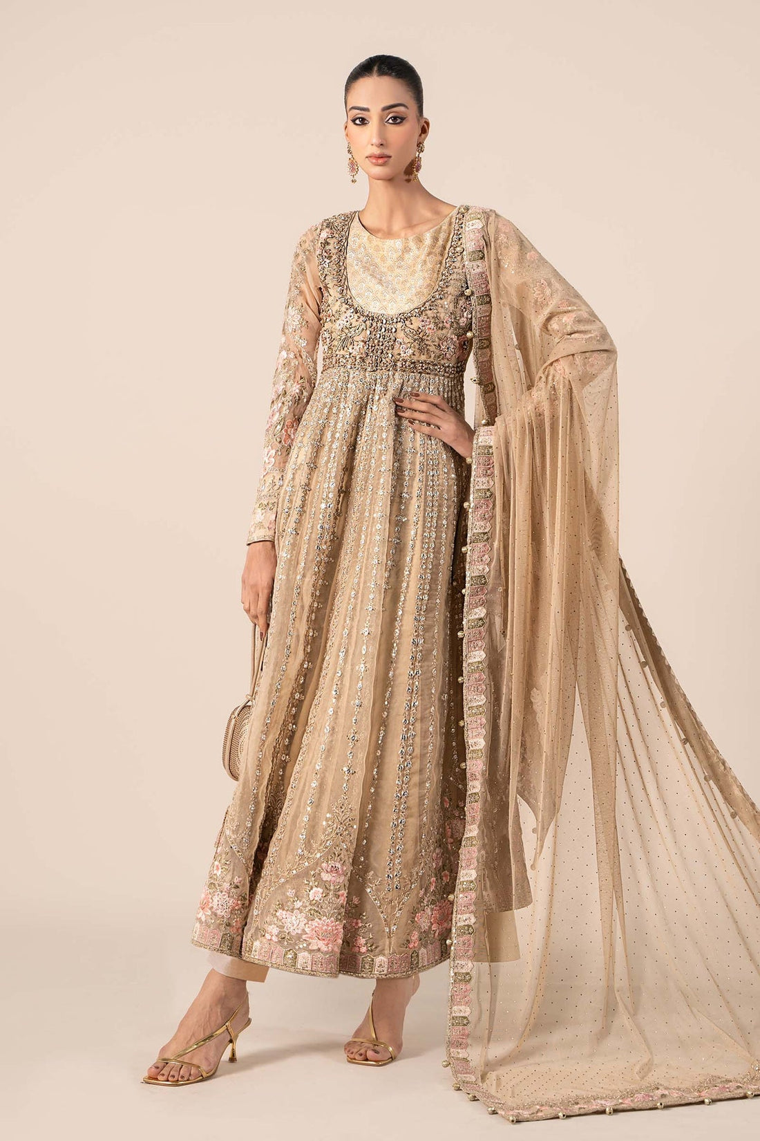 Maria B | Formal Wears | SF-EF25-43 - by - Libasekhas UK - Registered Vendor of : Maria B - 100% Original Designer Dresss