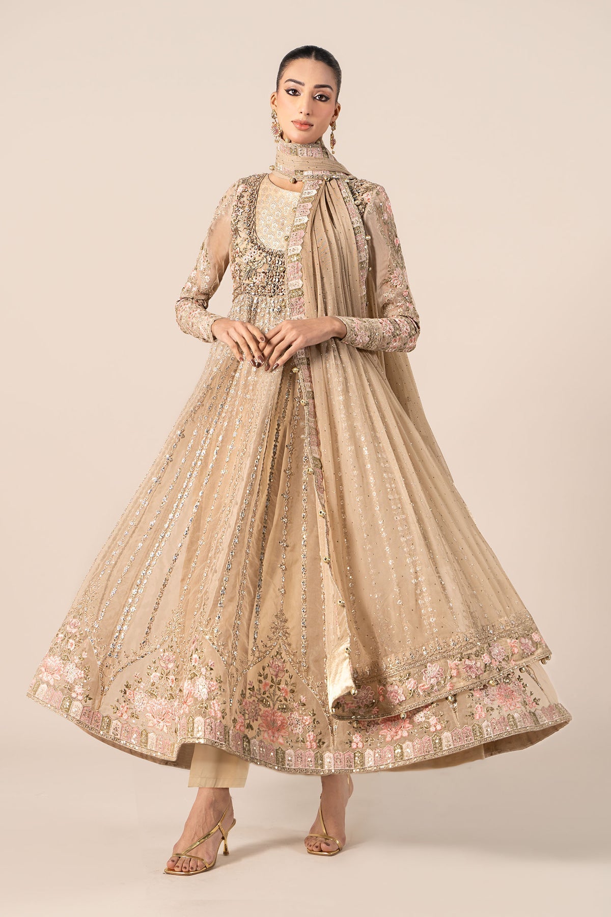 Maria B | Formal Wears | SF-EF25-43 - by - Libasekhas UK - Registered Vendor of : Maria B - 100% Original Designer Dresss