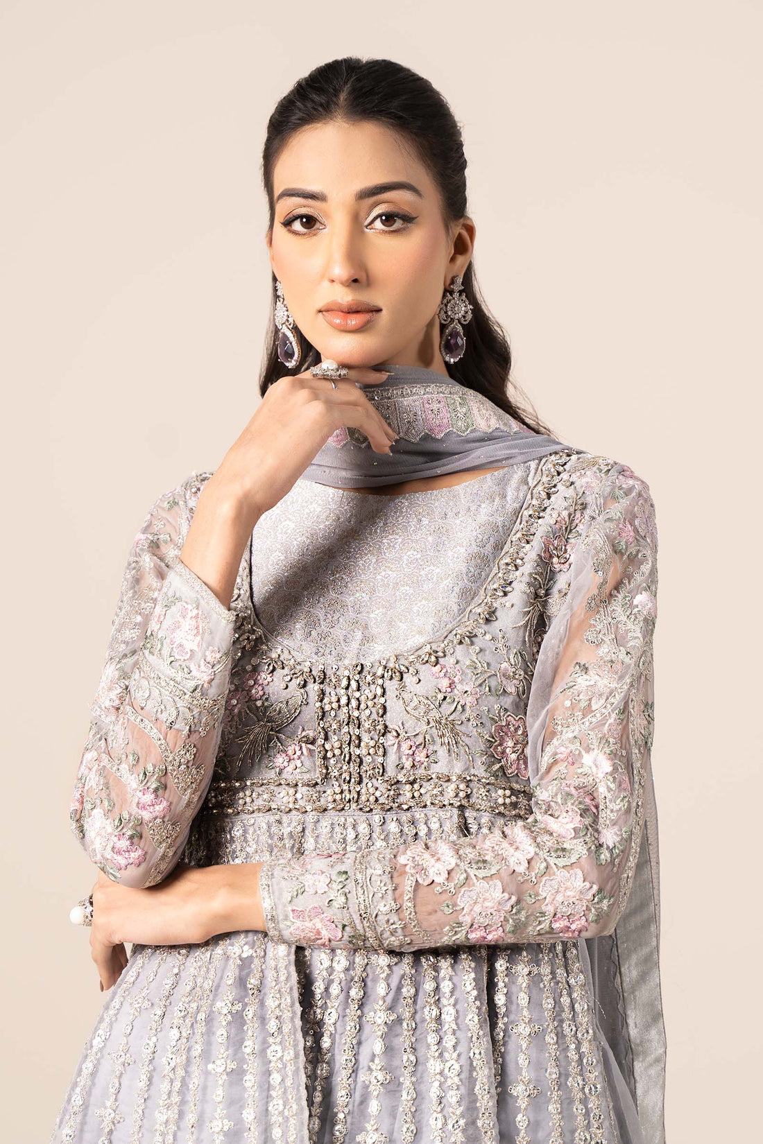 Maira B | Ready to Wear | SF-EF25-43 - by - Libasekhas UK - Registered Vendor of : Maria B - 100% Original Designer Dresss