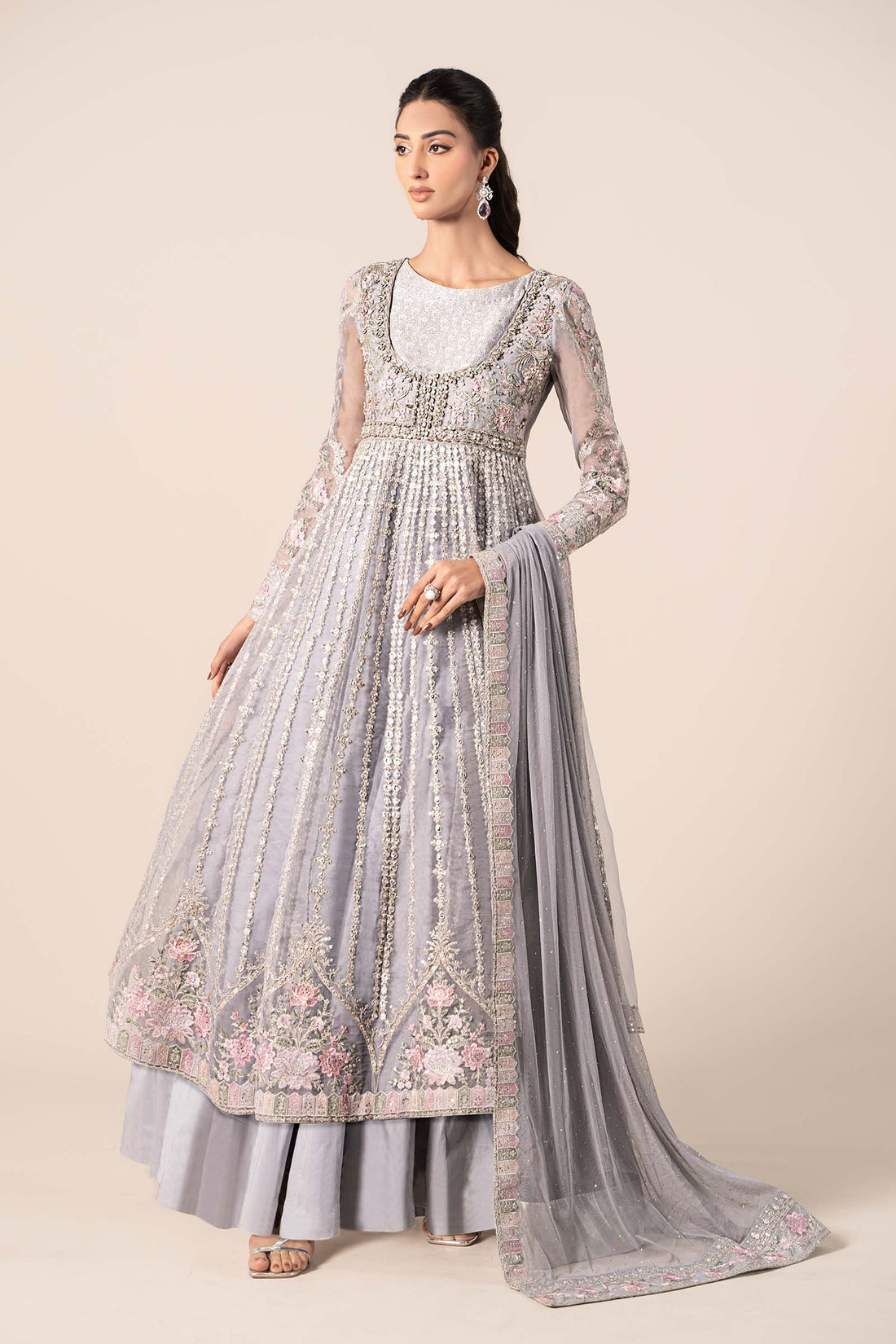 Maira B | Ready to Wear | SF-EF25-43 - by - Libasekhas UK - Registered Vendor of : Maria B - 100% Original Designer Dresss