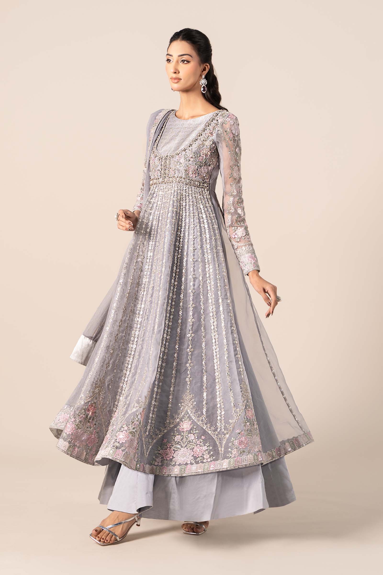 Maira B | Ready to Wear | SF-EF25-43 - by - Libasekhas UK - Registered Vendor of : Maria B - 100% Original Designer Dresss