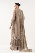 Maria B | Luxury Formals | SF-EF26-05-Coffee - by Libasekhas UK - Registered Vendor of : Maria B - 100% Original Designer Dress