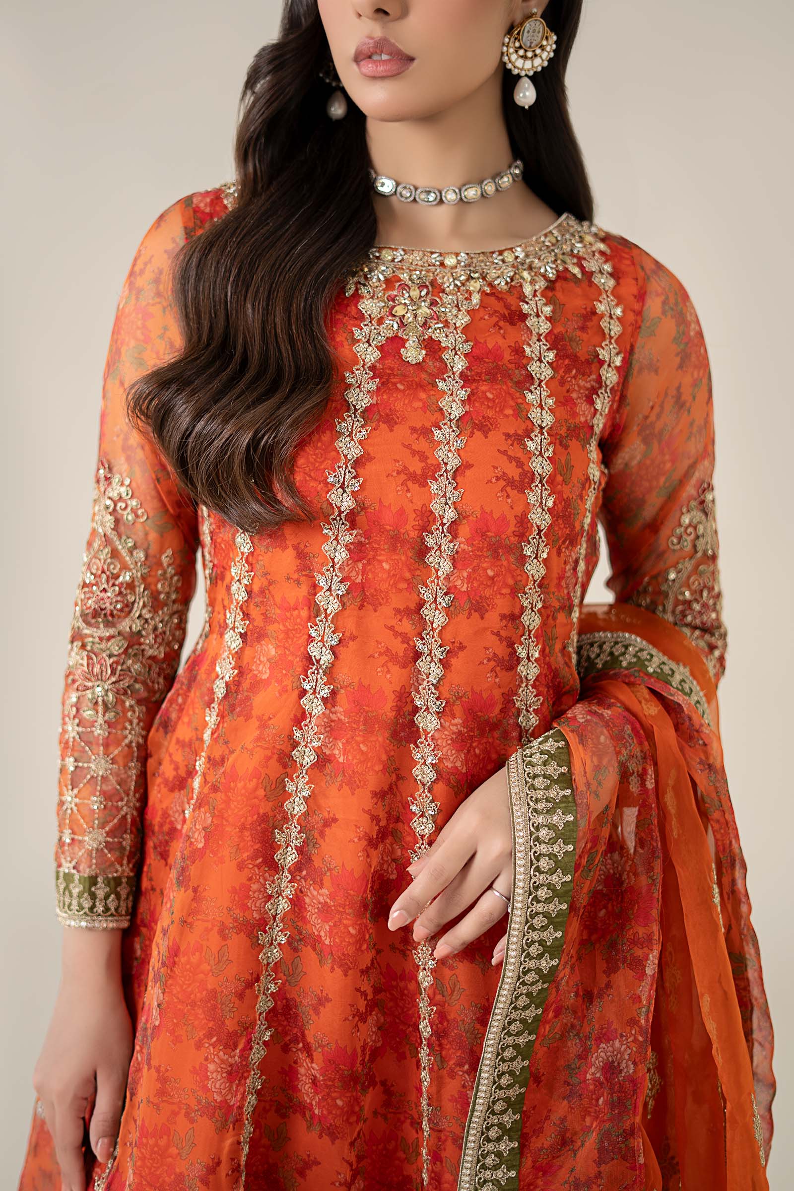 Maria B | Formal Wears | SF-EF25-03 - by - Libasekhas UK - Registered Vendor of : Maria B - 100% Original Designer Dresss