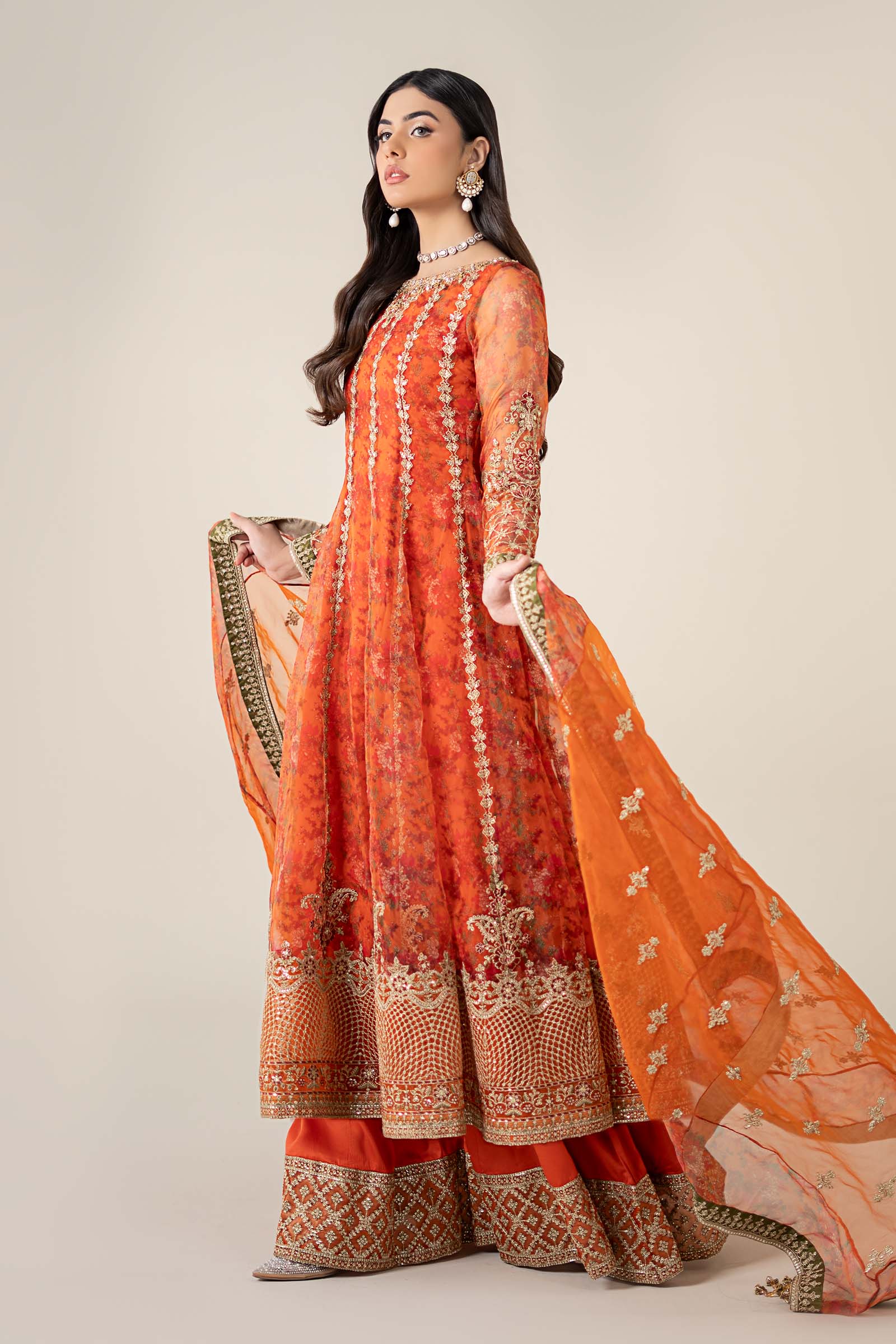 Maria B | Formal Wears | SF-EF25-03 - by - Libasekhas UK - Registered Vendor of : Maria B - 100% Original Designer Dresss