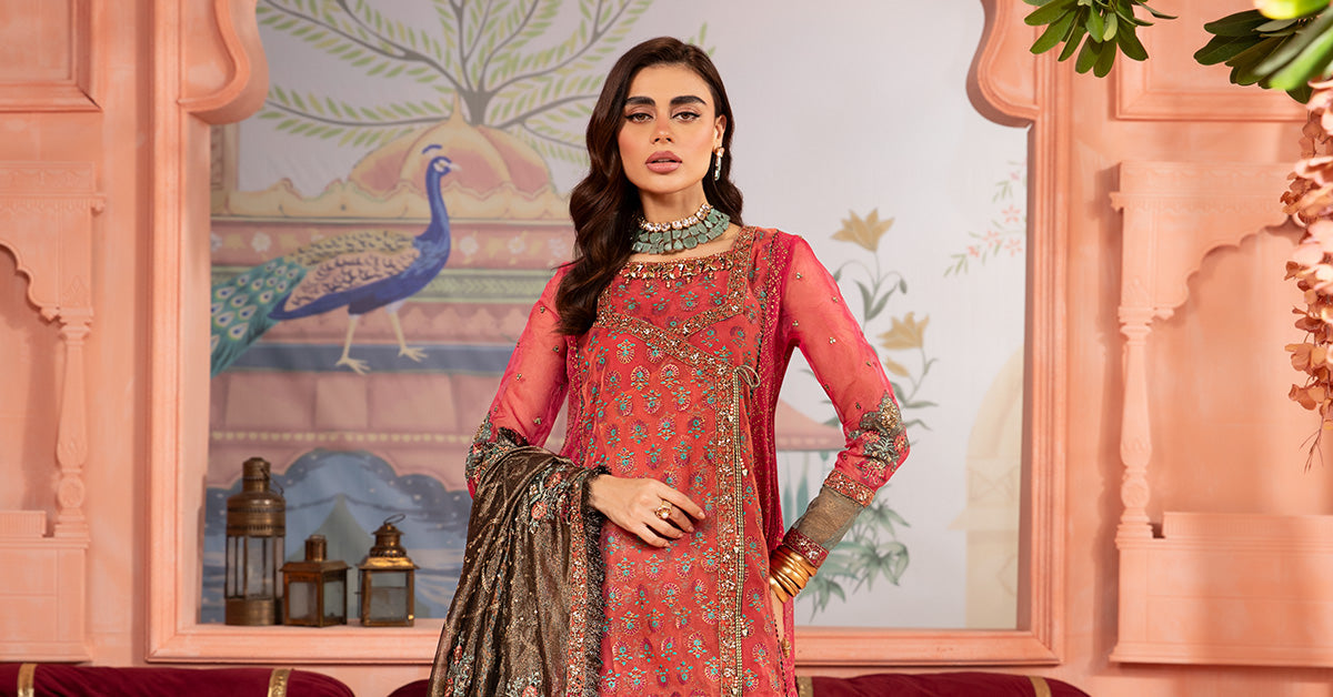 Maira B | Ready to Wear | SF-PF24-06 - by - Libasekhas UK - Registered Vendor of : Maria B - 100% Original Designer Dresss