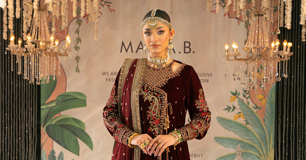 Maira B | Ready to Wear | SF-W24-02 - by - Libasekhas UK - Registered Vendor of : Maria B - 100% Original Designer Dresss