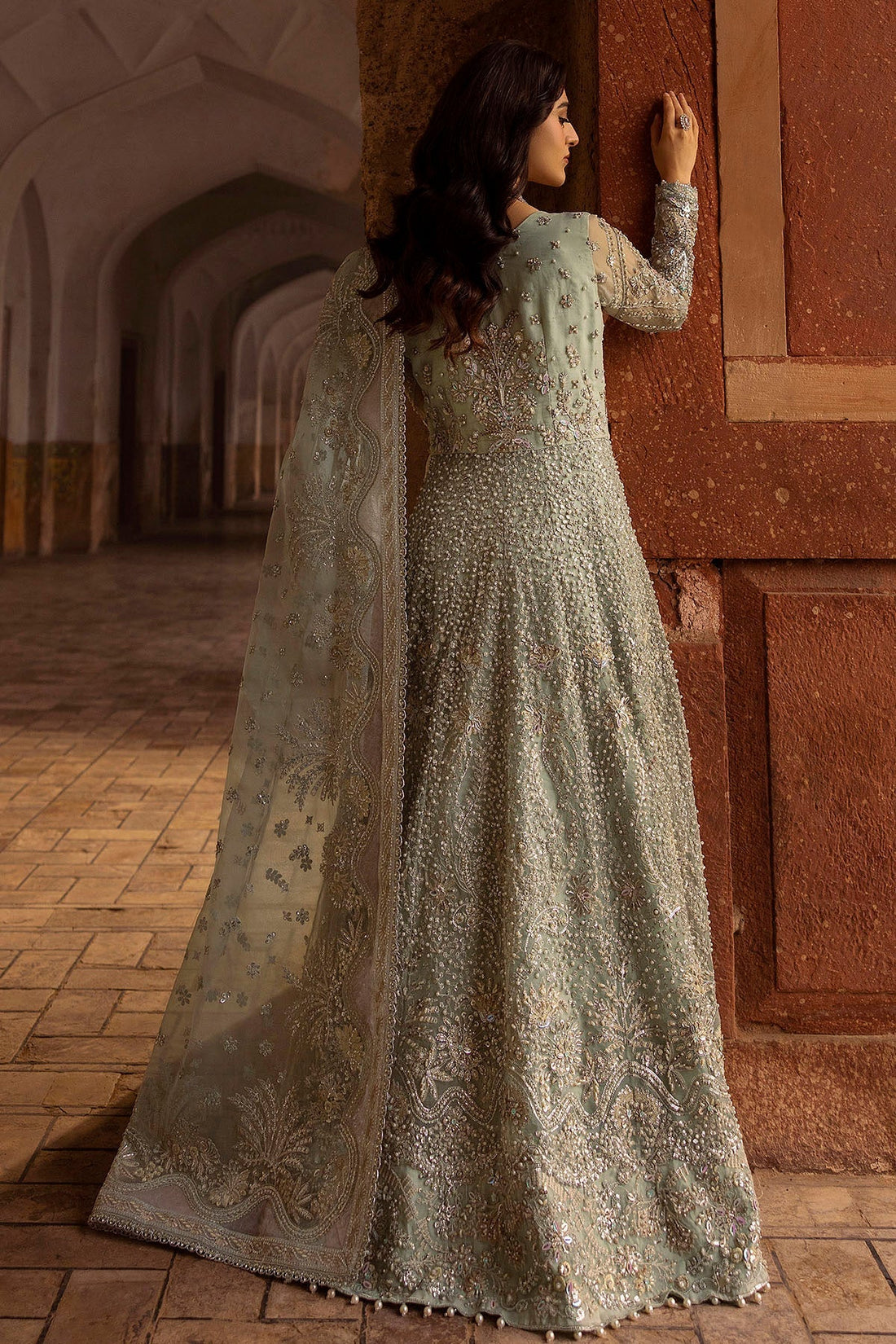 Motifz | Bridal Couture | 0015-MEHTAB EMBROIDERED ORGANZA STITCHED - Ladies Clothes -  Libasekhas