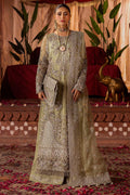 Motifz | Bridal Couture | 0016-MEERAZ EMBROIDERED ORGANZA STITCHED - by - Libasekhas UK - Registered Vendor of : Motifz - 100% Original Designer Dresss