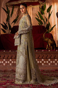Motifz | Bridal Couture | 0016-MEERAZ EMBROIDERED ORGANZA STITCHED - by - Libasekhas UK - Registered Vendor of : Motifz - 100% Original Designer Dresss