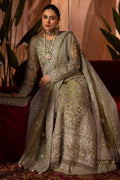 Motifz | Bridal Couture | 0016-MEERAZ EMBROIDERED ORGANZA STITCHED - by - Libasekhas UK - Registered Vendor of : Motifz - 100% Original Designer Dresss