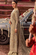 Motifz | Bridal Couture | 0017-PARINAZ EMBROIDERED ORGANZA STITCHED - by - Libasekhas UK - Registered Vendor of : Motifz - 100% Original Designer Dresss