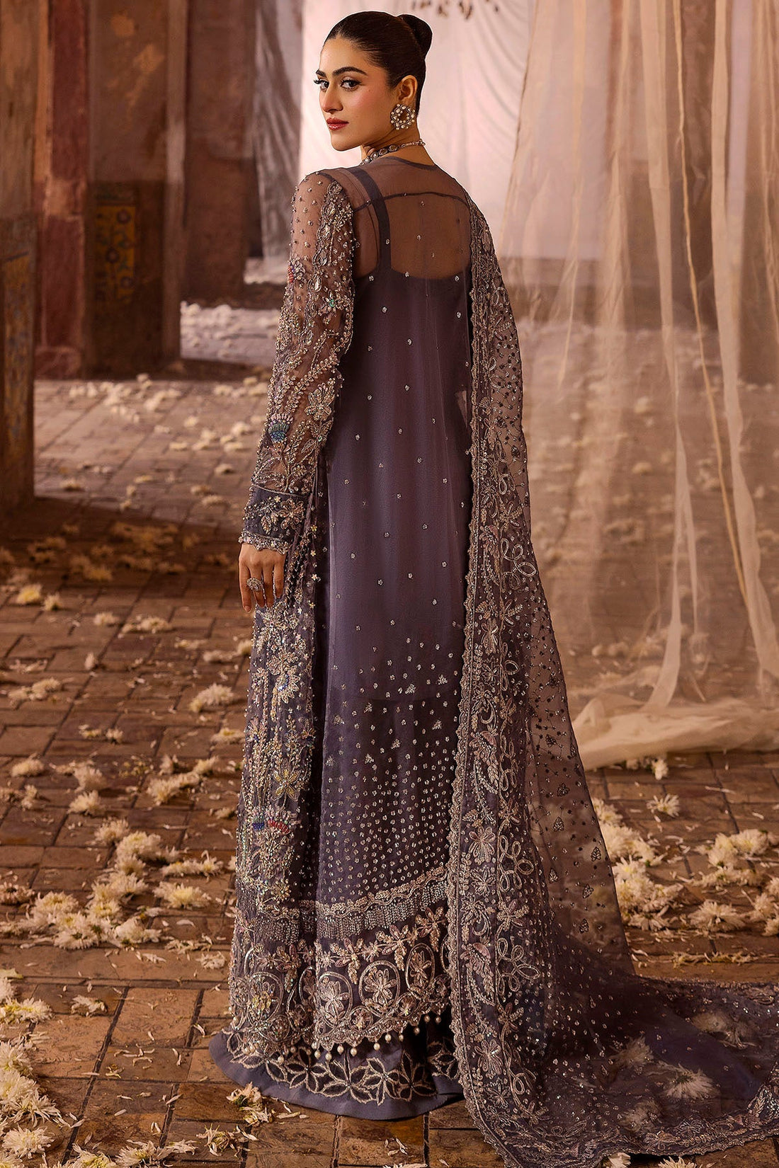 Motifz | Bridal Couture | 0018-ZURIAH EMBROIDERED ORGANZA STITCHED - Ladies Clothes -  Libasekhas