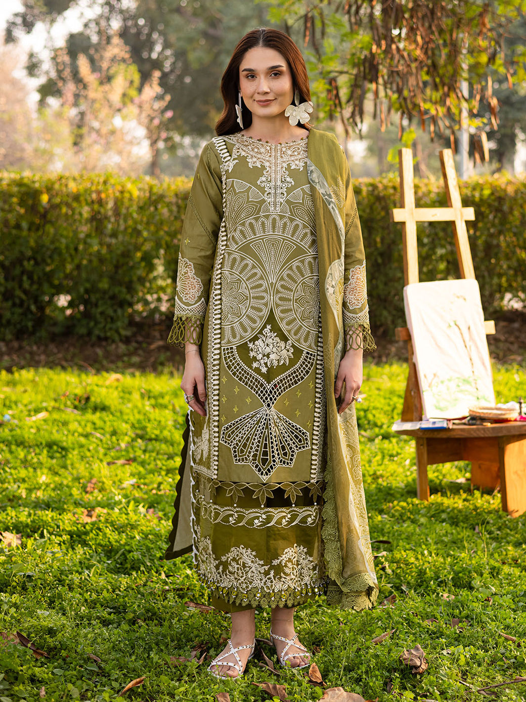 Parishay | Shangrila Luxury Lawn | SHR - 04 - by - Libasekhas UK - Registered Vendor of : Parishay - 100% Original Designer Dresss