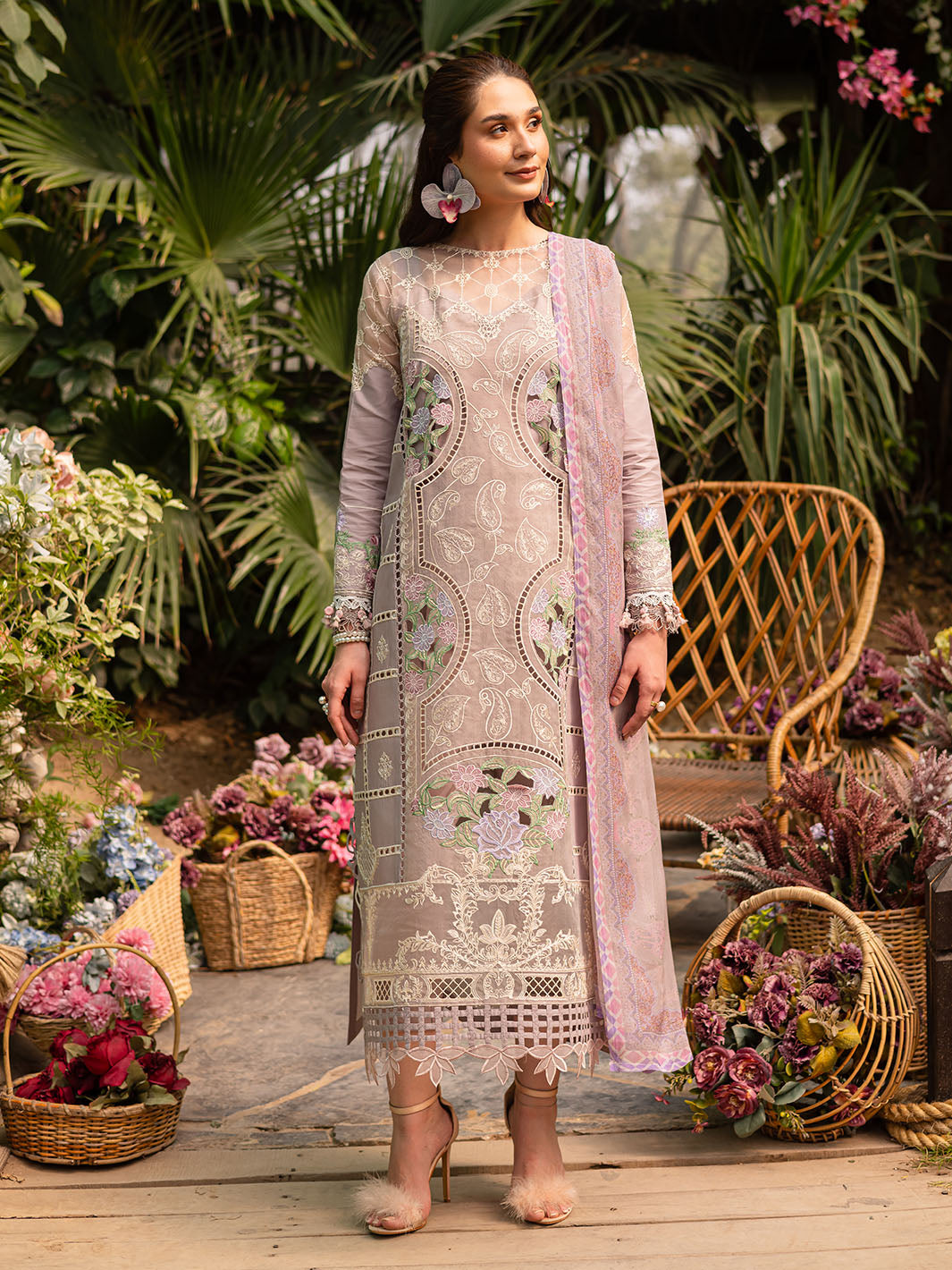 Parishay | Shangrila Luxury Lawn | SHR - 12 - by - Libasekhas UK - Registered Vendor of : Parishay - 100% Original Designer Dresss