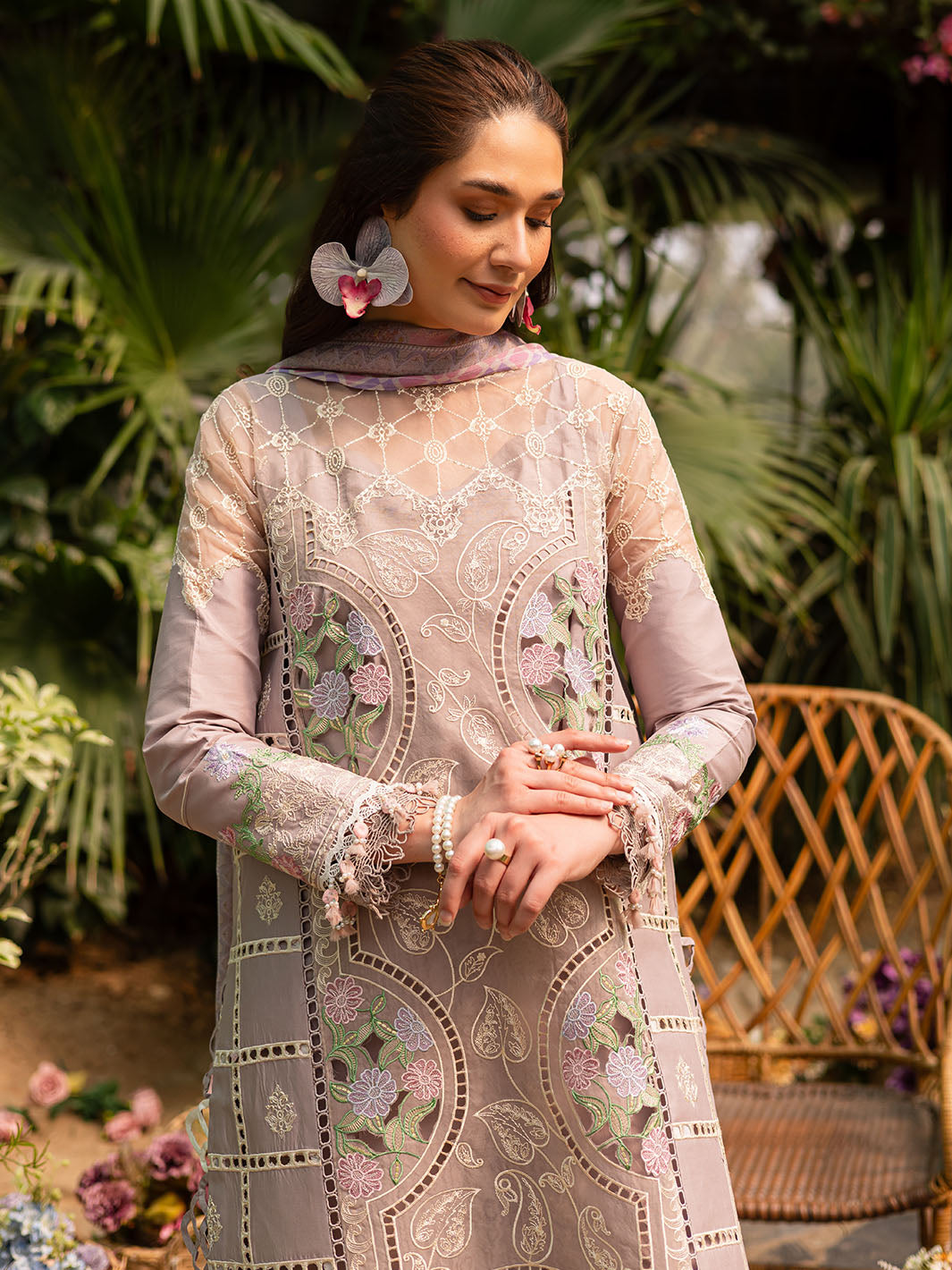 Parishay | Shangrila Luxury Lawn | SHR - 12 - by - Libasekhas UK - Registered Vendor of : Parishay - 100% Original Designer Dresss