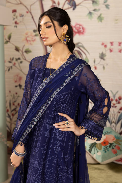 Alizeh | Embroidered Chiffon | Sibel-04 - by - Libasekhas UK - Registered Vendor of : Alizeh - 100% Original Designer Dresss