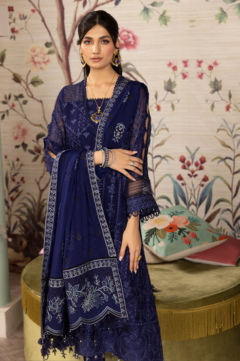 Alizeh | Embroidered Chiffon | Sibel-04 - by - Libasekhas UK - Registered Vendor of : Alizeh - 100% Original Designer Dresss