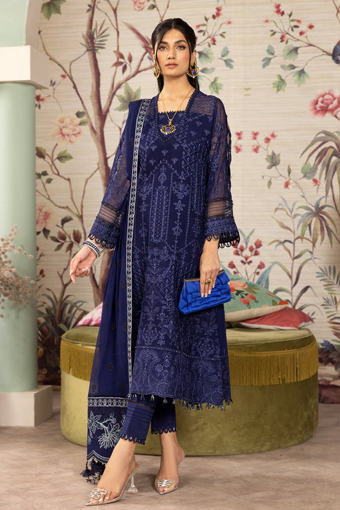 Alizeh | Embroidered Chiffon | Sibel-04 - by - Libasekhas UK - Registered Vendor of : Alizeh - 100% Original Designer Dresss