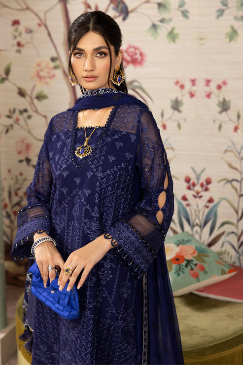 Alizeh | Embroidered Chiffon | Sibel-04 - by - Libasekhas UK - Registered Vendor of : Alizeh - 100% Original Designer Dresss