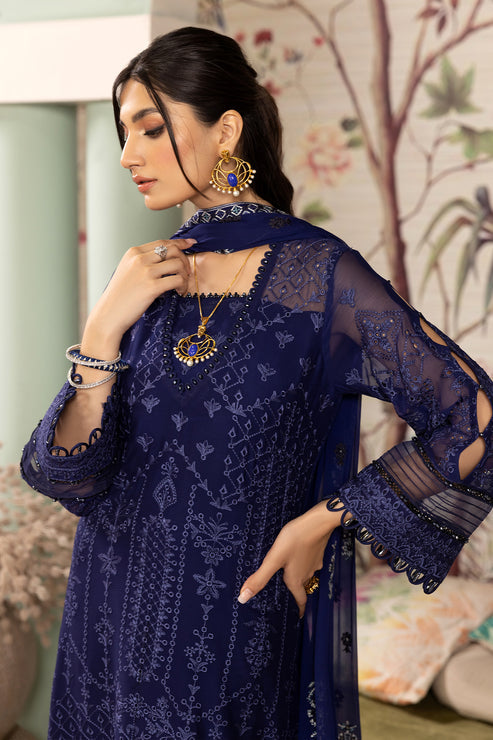 Alizeh | Embroidered Chiffon | Sibel-04 - by - Libasekhas UK - Registered Vendor of : Alizeh - 100% Original Designer Dresss