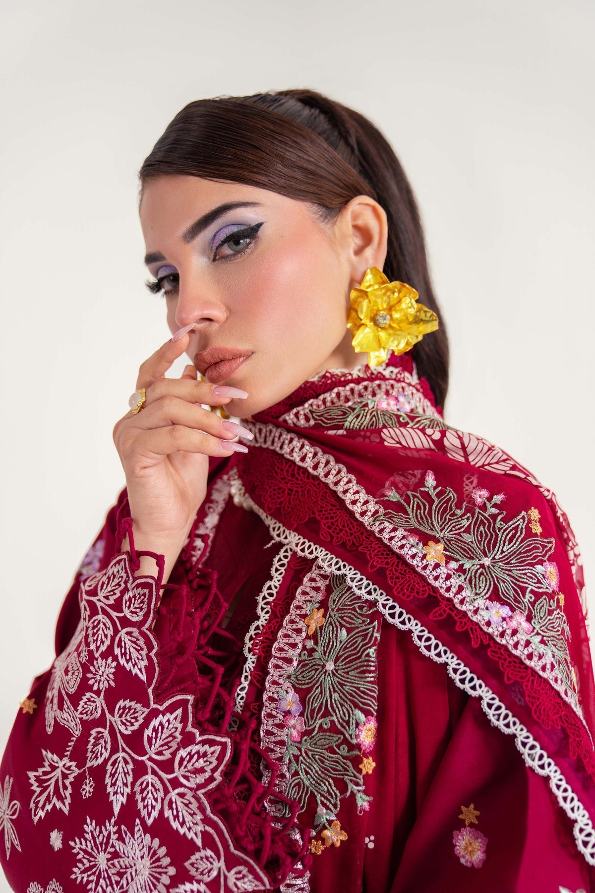 Sable Vogue | Luxury Lawn 25 | SL-08-25-V2 - by - Libasekhas UK - Registered Vendor of : Sable Vogue - 100% Original Designer Dresss