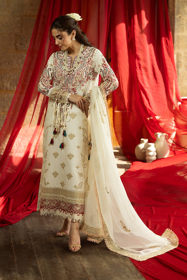 Imrozia Premium | Maya Luxury Lawn 26 | SL-150 Areeba - by Libasekhas UK - Registered Vendor of : Imrozia Premium - 100% Original Designer Dress